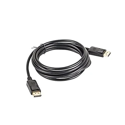 Immagine di lanberg CA DPDP 10CC 0030 BK DisplayPort 1.1A (19Pol) Maschio a (19Pol), Cavo 4K, 3 m, Nero