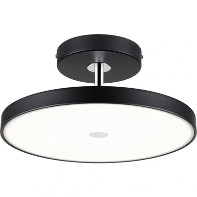 Immagine di Paulmann 96776 Hildor Plafoniera LED (monocolore) 25 W Nero (opaco), Cromo