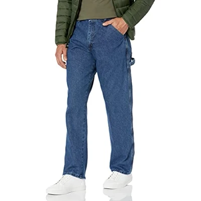 Immagine di Wrangler Men&#039;s Authentics Classic Carpenter Jean, Retro Stone, 40W x 34L
