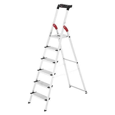 Immagine di HAILO Scala 6 gradini in alluminio L60