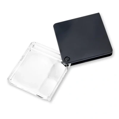 Immagine di Carson Magniflip Plus flip open lente d&#039; ingrandimento con custodia protettiva integrata nero