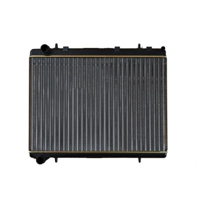 Immagine di NRF 53973 Radiatore motore Alluminio 563 380 34 Alette di raffreddamento montate meccanicamente PEUGEOT: 307 Hatchback, SW, 308 I SW