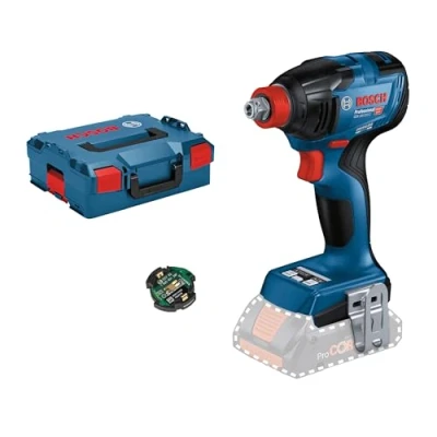 Immagine di Bosch Professional GDX 18V 210 C + GCY 42 06019J0201 Avvitatore ad impulsi a batteria 18 V Li Ion incl. Modulo bluetooth, senza batteria, caricatore,