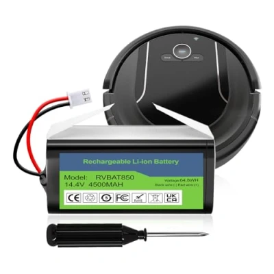 Immagine di TQTHL Batteria di ricambio da 14,4 V, 3500 mAh, compatibile con Ecovacs Deebot N79 N79S DN622, per Eufy RoboVac 11 11S MAX 12 15C 15T 30 35C