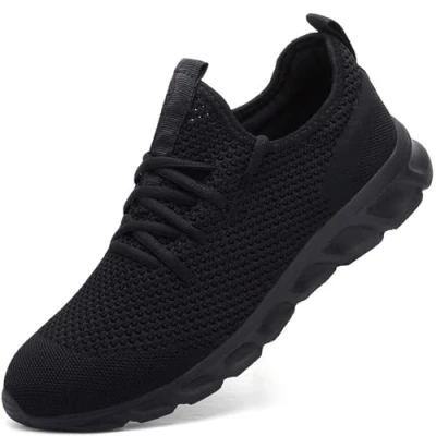 Immagine di Damyuan Scarpe da Ginnastica Uomo Mesh Nero 40 EU