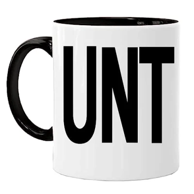 Immagine di Nostalgic Tazza con scritta volgare ma divertente in lingua inglese “C unt