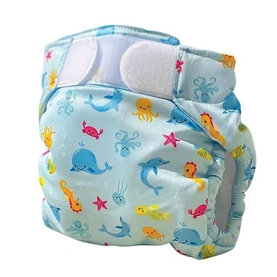 Immagine di Swimtrainer Freds Tovagliolo da bagno lavabile blu 4 9 kg (taglia 1) (Dimensione 1, 1 Pezzo/i)