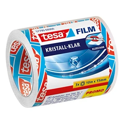 Immagine di tesafilm® nastro adesivo cristallino (L x P) 10 m 15 mm 57790 contenuto: 1 Rotolo