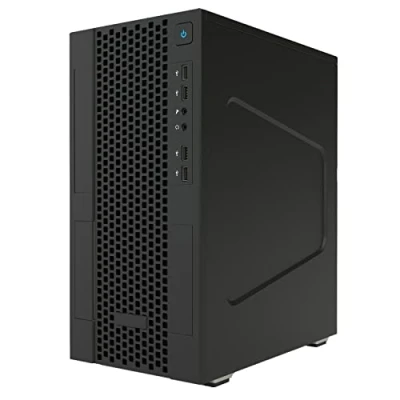 Immagine di Itek SMALLCOM P Case Mini Tower, mATX, USB3, 2XUSB2, Type C, Mesh, Nero