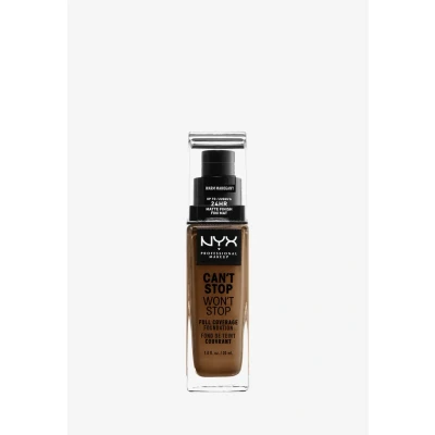 Immagine di Nyx Professional Makeup CAN&#039;T STOP WON&#039;T Foundation Fondotinta, Donna, Taglia: 30 ml, 16.7 warm mahogany