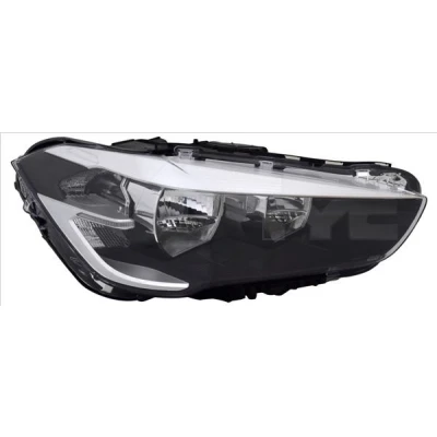 Immagine di TYC 20 16582 06 9 Fari Sx H7/H7, LED con luce guida diurna per veicolo circolazione Dx LED, motore elettrico BMW: X1