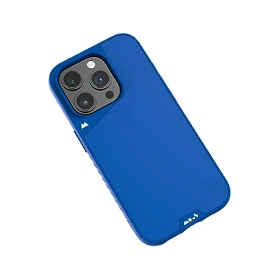 Immagine di Mous Cover per iPhone 15 Pro Max con MagSafe Limitless 5.0 Tessuto blu Custodia Case Antiurto