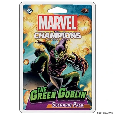 Immagine di Fantasy Flight Games , Marvel Champions: Scenario Pack: The Green Goblin, Card Game, 1 to 4 Players, Ages 14+, 40 70 Minutes Playing Time