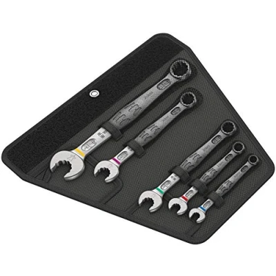 Immagine di Wera 05020240001 6003 Joker 5 Imperial Set 1 Kit chiavi combinate parti 1/2 9/16