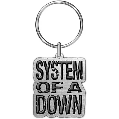 Immagine di System Of A Down Portachiavi (Taglia Unica) (Argento, Nero)