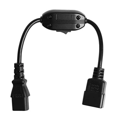 Immagine di S TROUBLE ups PDU IEC 320 C14 Maschio a C13 Femmina prolunga con Interruttore on/off Cavo Digitale 30CM