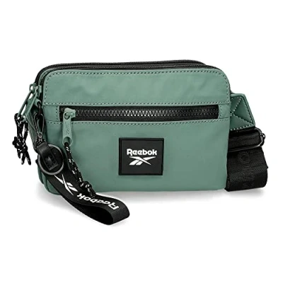 Immagine di Reebok Elsie Borsa a tracolla piatta Verde 19x13x3 cm Poliestere