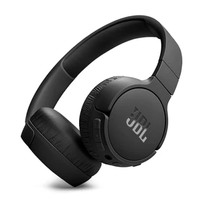 Immagine di JBL Tune 670NC Cuffie On Ear Bluetooth Wireless, con Cancellazione Adattiva del Rumore, SmartAmbient, VoiceAware, Pure Bass Sound, Connessione Multipoint, fino a 70 Ore di Autonomia, Nero