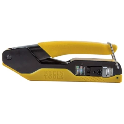 Immagine di Crimpatrice compatta Pass thru modulare per connettori dati THU RJ45 Klein Tools VDV226 005