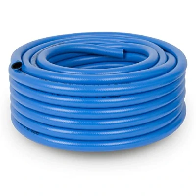 Immagine di EBERTH tubo per aria compressa 20m, compressore con diametro 13mm x 19mm (interno esterno) e pressione di esercizio 20 bar, accessori pistole ad senza attacco