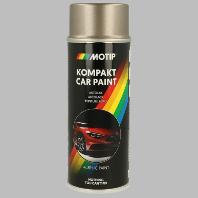 Immagine di MOTIP 51087 Veicolo Vernice combinata 400ml aerosol grigio Kompakt red glossy 12 ml