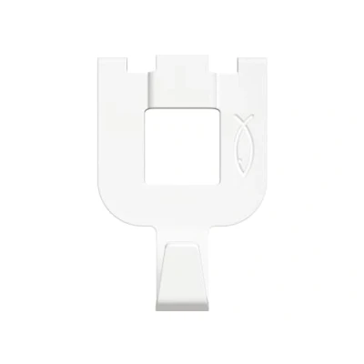 Immagine di Fischer Fast &amp; Fix K NV Gancio a parete Bianco Contenuto: 1 KIT