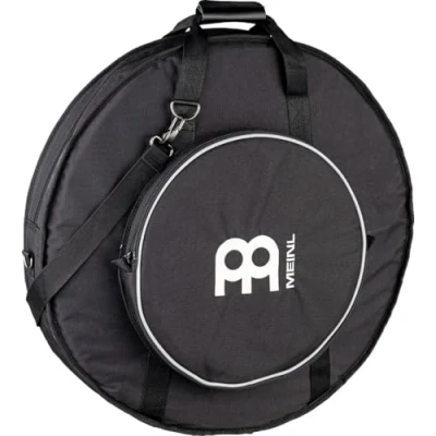 Immagine di Meinl Cymbals 24 pollici Borsa Piatti Pro con Compartimento Hi Hat, (60,96cm) per Batteria Tessuto Resistente, Tracolle, Resistente Maniglia di Trasporto (MCB24)