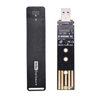 Immagine di Xiwai adattatore da USB 3.0 a NVME M Key M.2 NGFF SATA SSD PCBA esterno RTL9210B Chipset