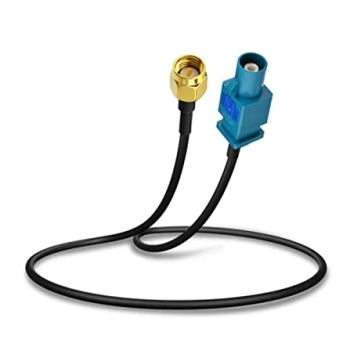 Immagine di Bingfu Fakra Z Maschio a SMA Veicolare Cavo Adattatore per Antenna Autoradio 30 cm Auto Stereo Unità Principale Android Navigazione GPS Radio FM AM Satellitare Sirius XM