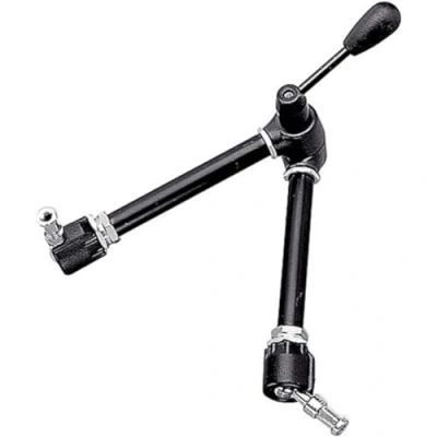 Immagine di Manfrotto 143N Magic Arm Braccetto con Frizione Variabile a Leva, in Alluminio, Nero