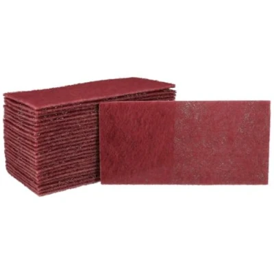Immagine di Mirka Mirlon Total 25 pz Vello abrasivo VeryFine Grana 360 Tamponi abrasivi, per la levigatura, l&#039;eliminazione della ruggine, carteggiatura,Metallo, plastica