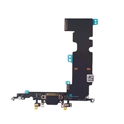 Immagine di DHLK® Connettore Dock di Ricarica Compatibile con iPhone 8 Plus Charging Port Cavo Flessibile, Nero (A1864, A1897, A1898)