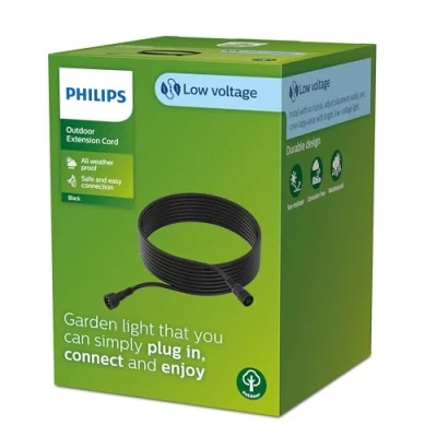Immagine di Philips 8720169269354 Cavo di prolunga 24 V 10 m Nero