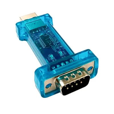 Immagine di DSD TECH SH S10B Adattatore da USB a Seriale DB9 Maschio con PL2303GT per Windows 10 8 7 Liunx Mac OS(Blu)