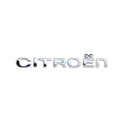 Immagine di GRFIT Car Lettering Decorazione Logo Veloce, per Citroen C1 C2 C3 C4 C5 C6 C8 C4L Sostituzione Adesivo 3D Auto,Silver