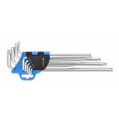 Immagine di Hogert Technik HT1W810 Serie di cacciaviti ad angolo TT10, TT15, TT20, TT25, TT27, TT30, TT40, TT45, TT50 Acciaio al cromo vanadio 9