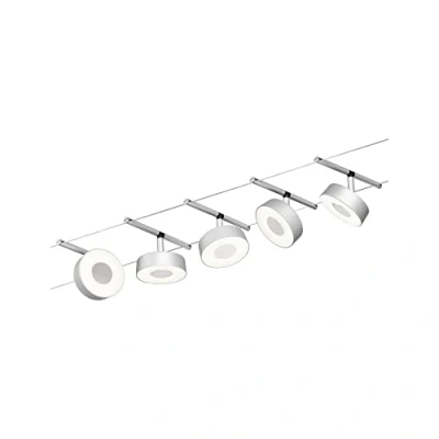 Immagine di Paulmann WS DC Circle Sistema di illuminazione completo su cavo Cromo (opaco),