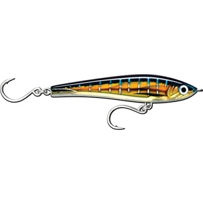 Immagine di Rapala X Rap pesca Lure Magnum Stick Costruzione di plastica del mare Profondità nuoto variabile Dimensioni 17 cm / 88g Prodotto in Estonia HD Seilfish UV