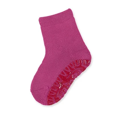 Immagine di Sterntaler Con Suola Antiscivolo Fli Soft Uni, Calzini Bambine E Ragazze, Magenta, 28
