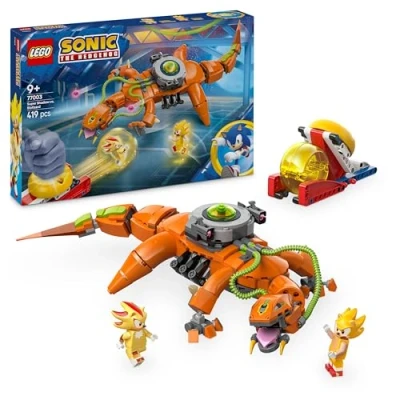 Immagine di LEGO Sonic Super Shadow vs. Biolizard, Giochi d&#039;Azione per Bambini e Bambine 9 Anni in su con Personaggi Robot Giocattolo da Costruire, Idea Regalo di Compleanno Gamer Collezione 77003