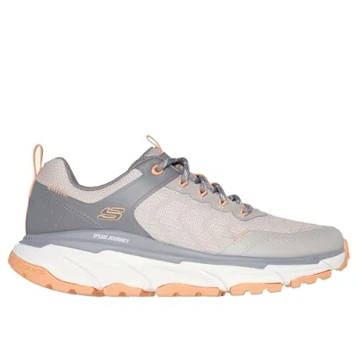 Immagine di Skechers D&#039;lux Viaggio Calendula, Marigold Donna, Finiture Naturali in Tessuto Sintetico Marrone, 41 EU
