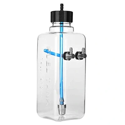 Immagine di DEWIN Serbatoio Carburante per RC Airplane, Benzina Aereo Accessorio Modello Telecomando Trasparente (Capacity : 410ml)