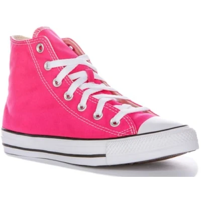 Immagine di Converse Chuck Taylor ALL STAR Unisex Sneakers alte, Taglia: 39, Chaos fuchsia Tessuto