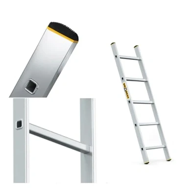 Immagine di DRABEST SCALETTE SERIE PRO 1x5 Scala Multiuso Pressopiegata in Alluminio 150kg Scaletta Pieghevole 40x139x5cm