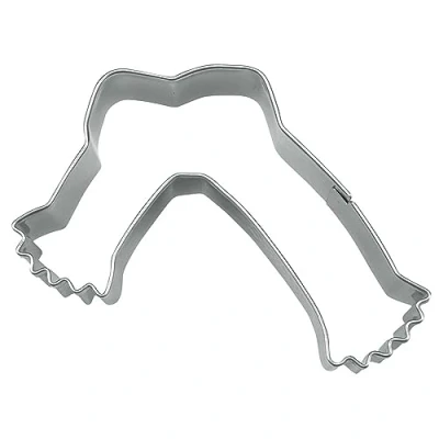 Immagine di Stampini per Biscotti a Forma di Sciarpa Shape, Argento