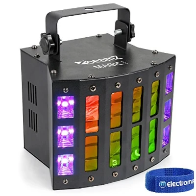 Immagine di BeamZ 153.733 stroboscopio&amp;luce da discoteca Disco laser projector &amp; stroboscope Nero
