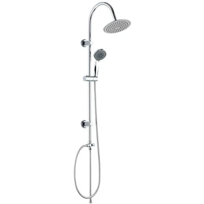Immagine di DP Bath RY S001 Set Doccia Economico, ABS, Argento