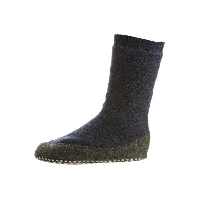 Immagine di Falke Cosyshoe Homesocks WOOLMIX, Silicon GRIP Pantofole per bambini, Taglia: 37/38, Dark blue