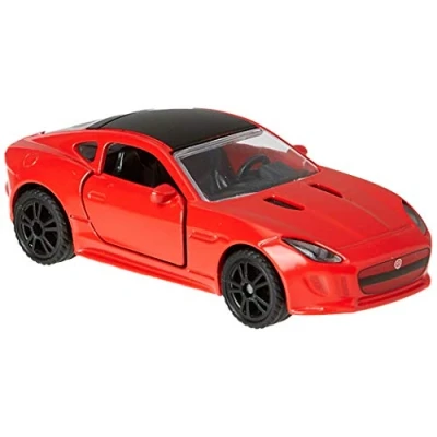 Immagine di siku 1520, Auto sportiva Jaguar F Type R, Metallo e Plastica, Rosso, Compatibile con altri modellini della stessa scala
