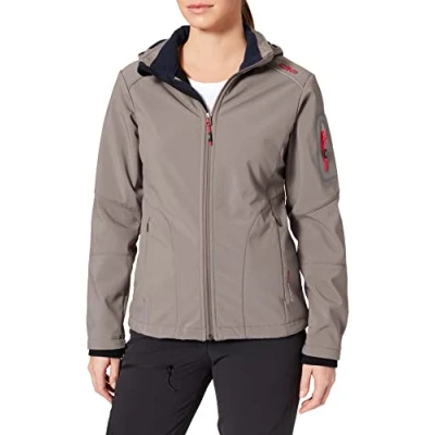 Immagine di CMP Giacca reversibile da donna con cappuccio fisso, Aranciata, 48